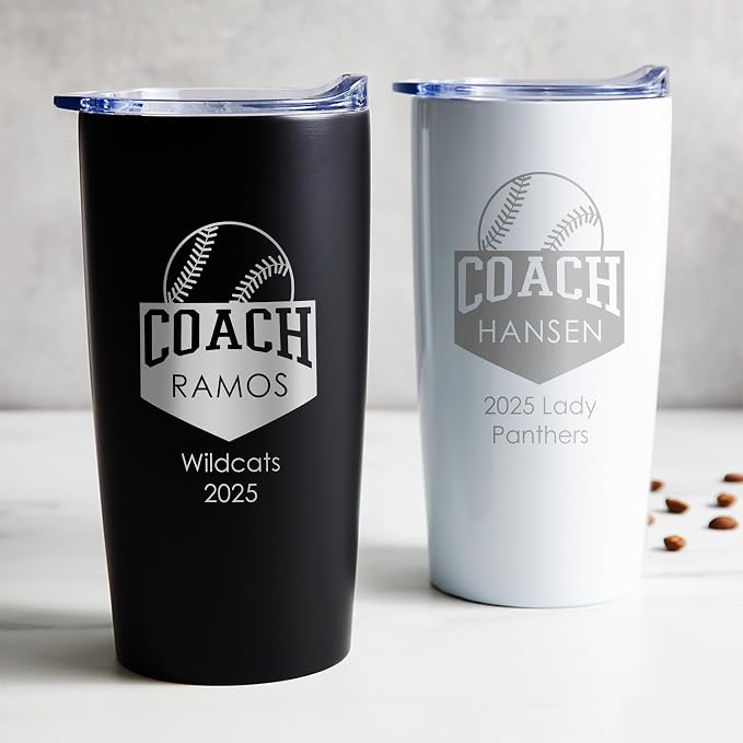 Lifetime Creations Custom Baseball Coach Tumbler: Gifts - Image 4