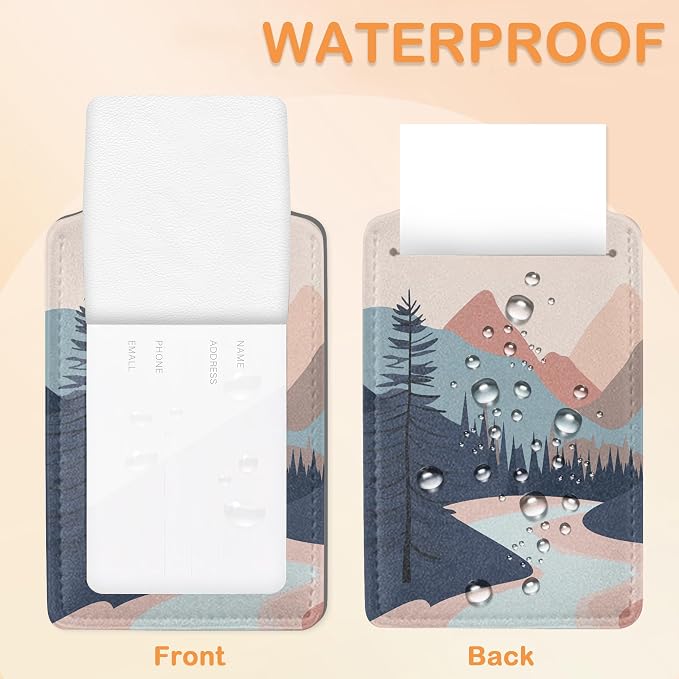 Mystic Wolf Sunset 3 Pack Luggage Tags - Image 3
