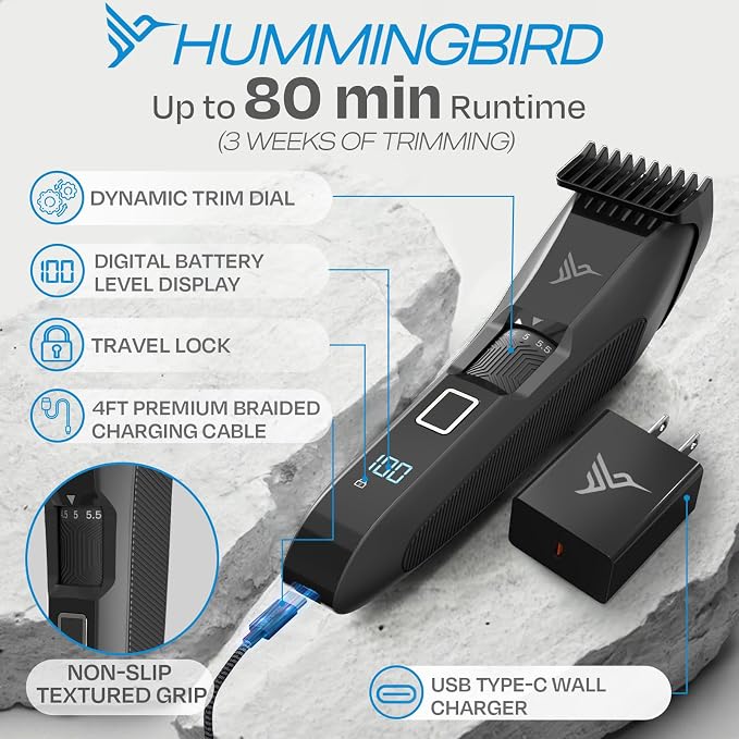 HUMMINGBIRD MK14 BeardMaster – Premium Beard Trimmer - Image 4