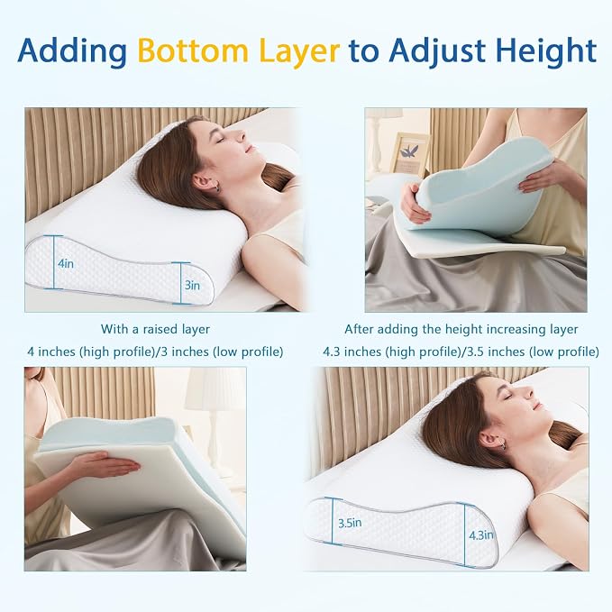 Memory Foam Pillows Cervical Pillow - Image 5