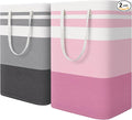 HomeHacks 2 Pack Large Laundry Baskets, Waterproof, Freestanding Laundry Hampers by HomeHacks
