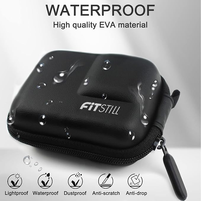 FiTSTILL Black PU Mini Carrying Case - Image 3
