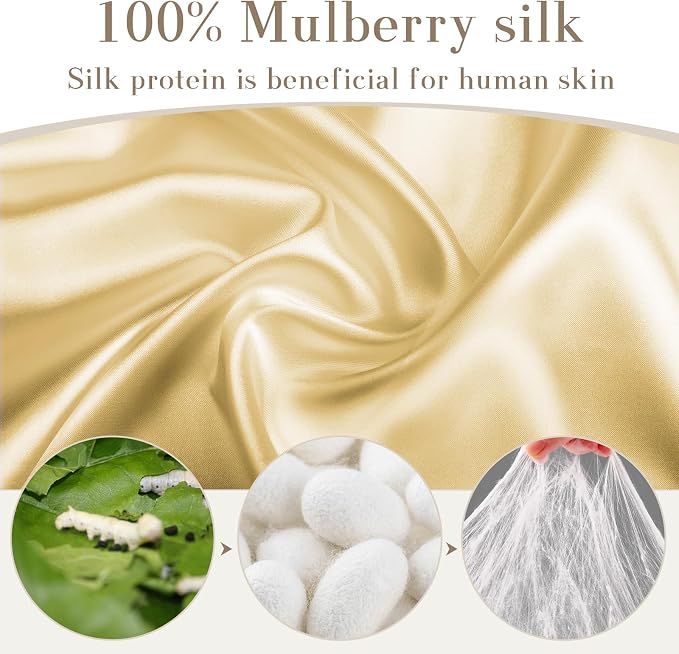 100% Mulberry Silk Sleep Mask Eye Mask - Image 3