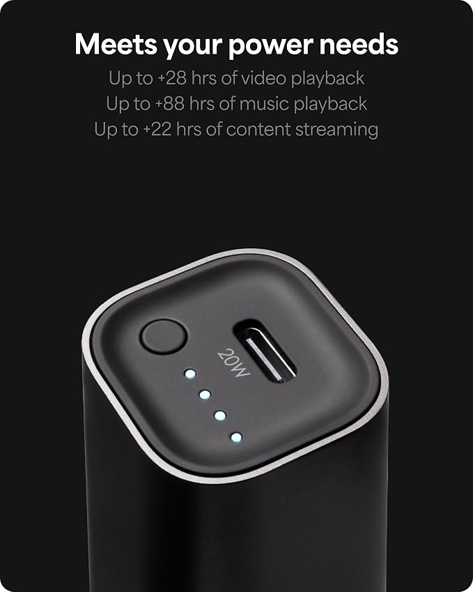 Mophie Powerstation Mini 5, 000mAh Portable Power Bank – Ultra-Fast USB-C PD - Image 7