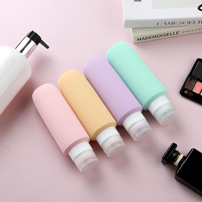 Travel Bottles for Toiletries, Large 6oz Travel Size Containers, BPA Free Leak - Image 6
