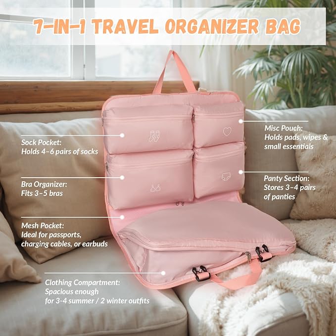 Hanging Packing Cubes, Garment Bags - Image 4