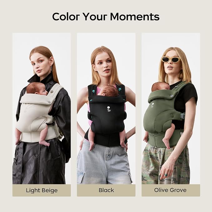 Bc Babycare CocoonGo Baby Carrier – CloudTouch Soft & Ergonomic Baby Carrier - Image 6