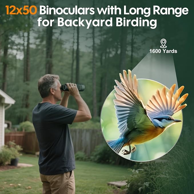 occer 12x50 Bird Watching Binoculars - Image 5