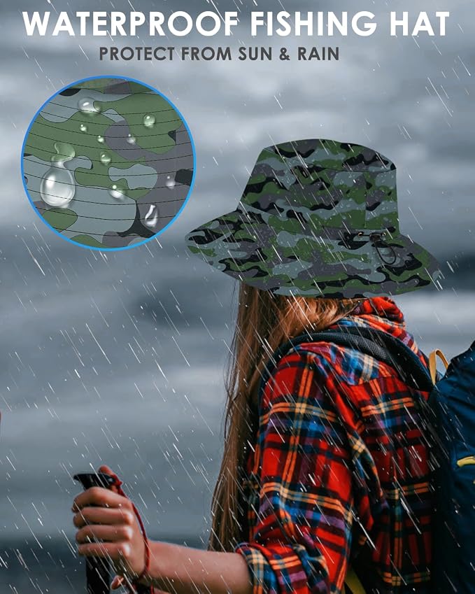 BROTOU Foldable Bucket Hats for Women/Men, UPF 50+ Wide Brim Sun Hat, - Image 5