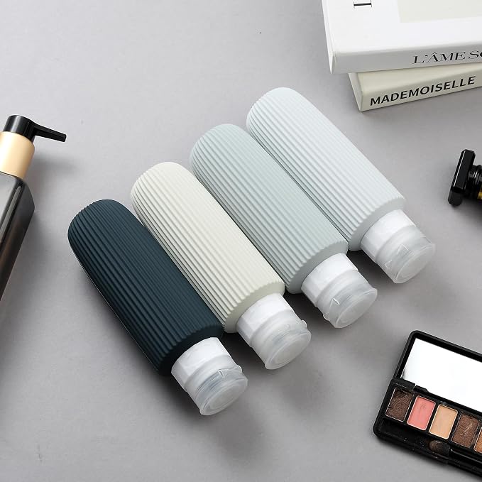 Travel Bottles for Toiletries, Large 6oz Travel Size Containers, BPA Free Leak - Image 6