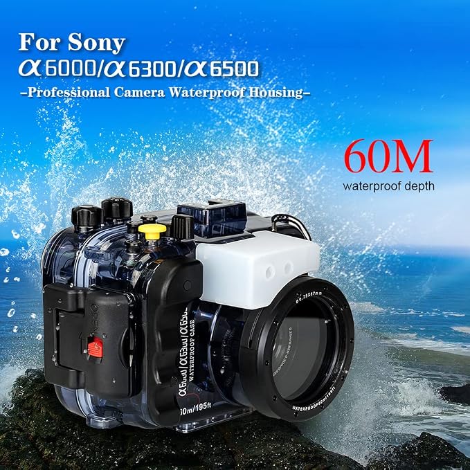 Seafrogs 40m/130ft Waterproof Underwater Camera Housing Waterproof Case - Image 2
