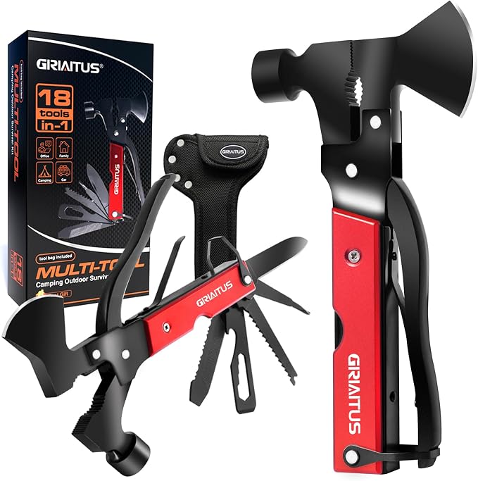 Multitool Camping Accessories Gifts by GIRIAITUS