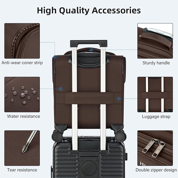 16 Inch Underseat Carry On Luggage - Image 7