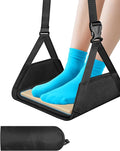 Airplane Foot Hammock for Plane Travel, Foot Sling Swing Rest for Airplane by NINDOO