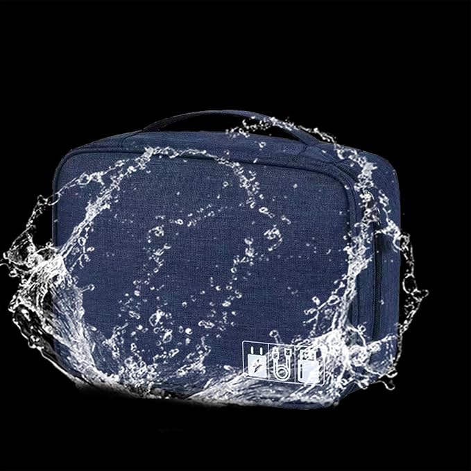 Cable Organizer bag for women or men, Electronic Accessories Carry Case - Image 5