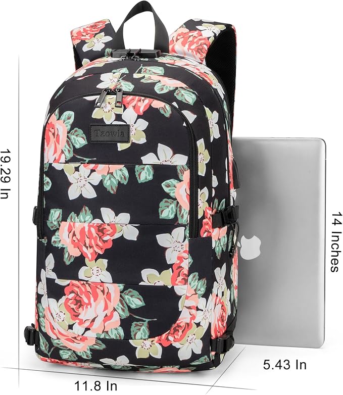 Tzowla Backpack Purse for Women, Stylish Travel Casual Daypack, Work Shopping - Image 5