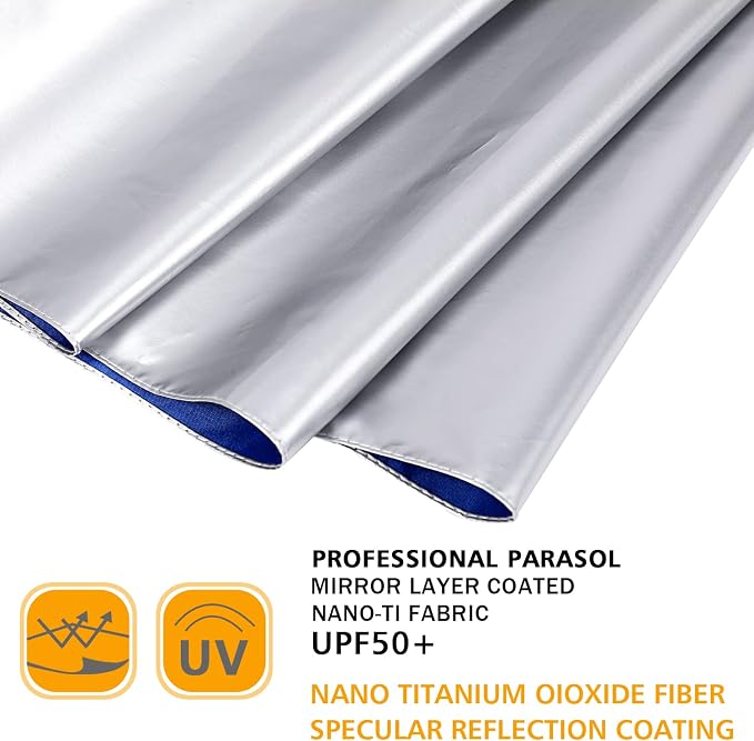 G4Free UPF 50+ UV Protection Large Travel Umbrella 42/46 Inch Auto Open Close - Image 8