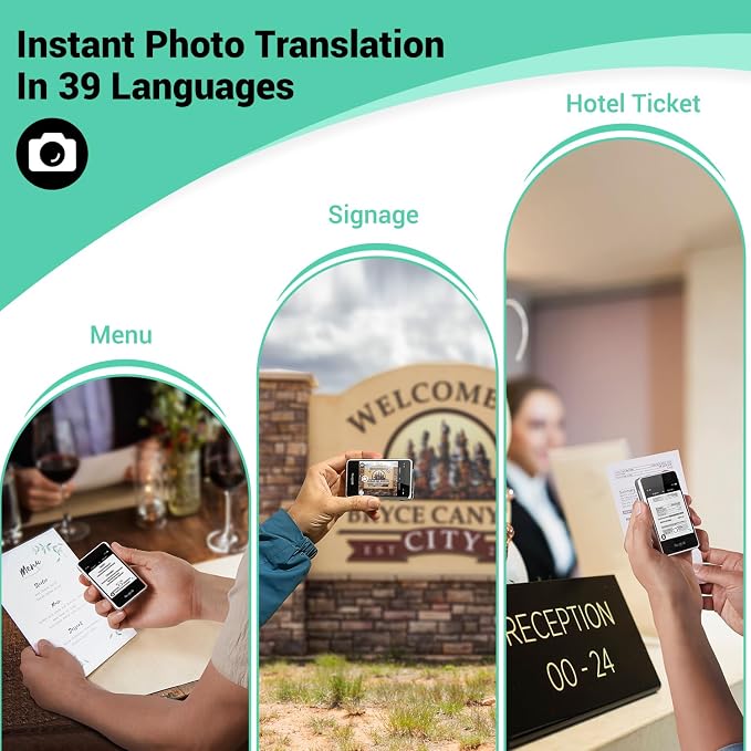 Timekettle, Fluentalk T1 Mini Translator Device No WiFi Needed, Built in 1-Year - Image 5