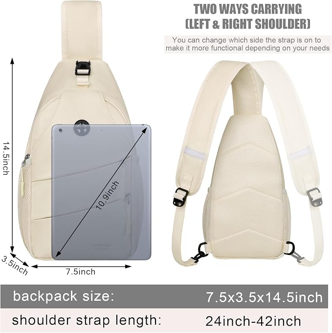 Crossbody Bags for Women Men Trendy Sling Bag Bakpack Casual Chest Bag - Image 2