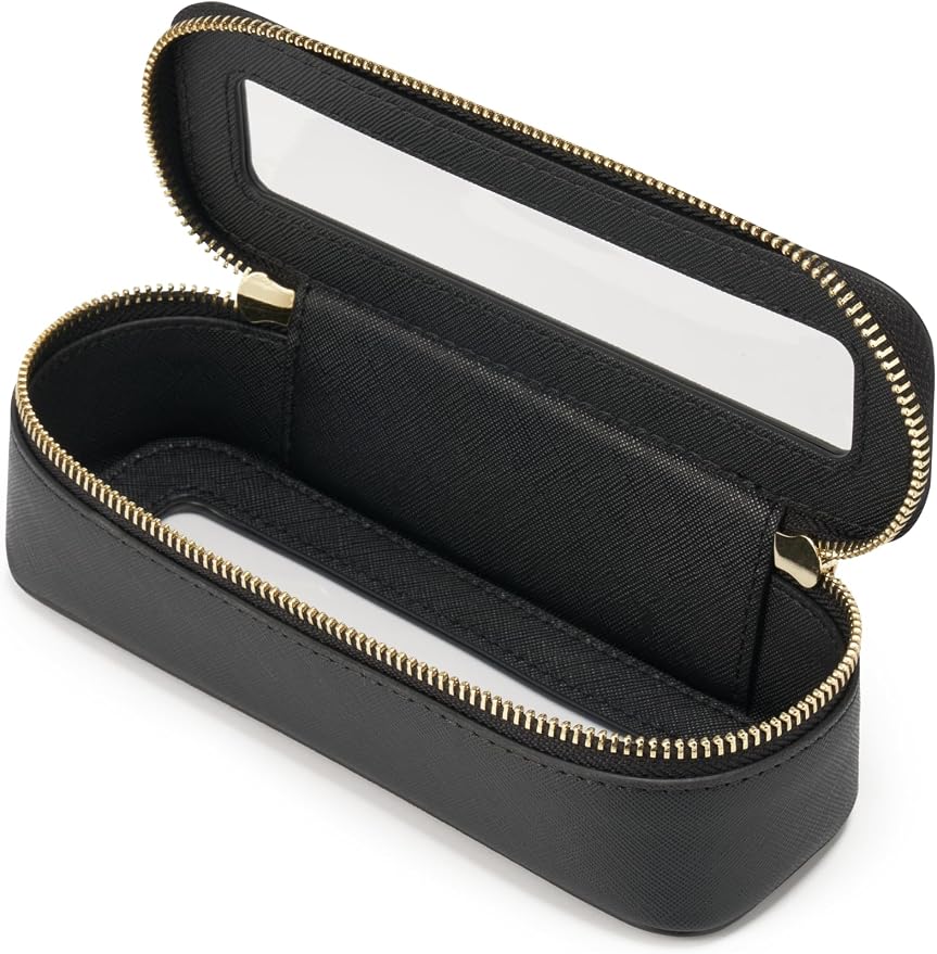 Popvibe Clear Makeup Bag Travel Cosmetic Case Transparent Toiletry Bag by POPVIBE