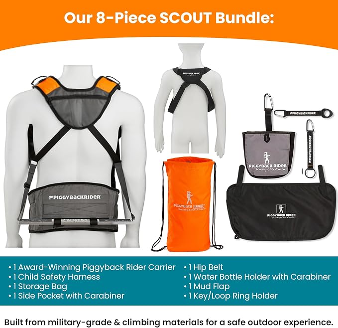 Piggyback SCOUT Toddler Carrier Backpack Deluxe - Image 5