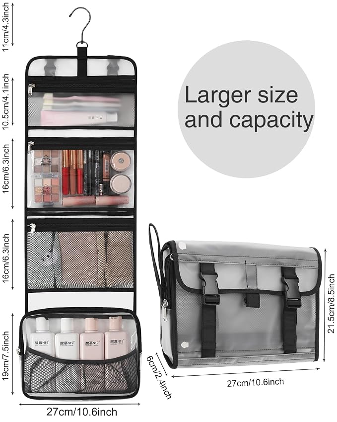 Relavel Travel Hanging Toiletry Bag - Image 4