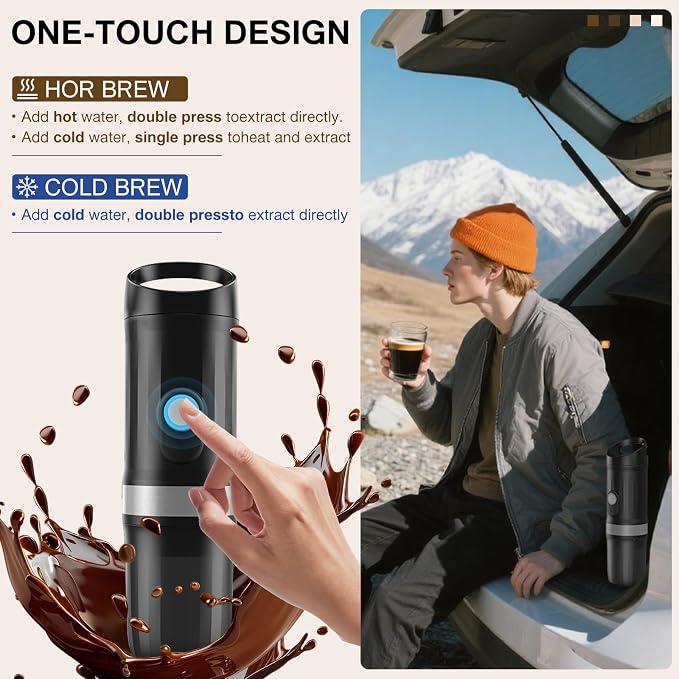 3-in-1 Portable Coffee Maker Fits - Image 3