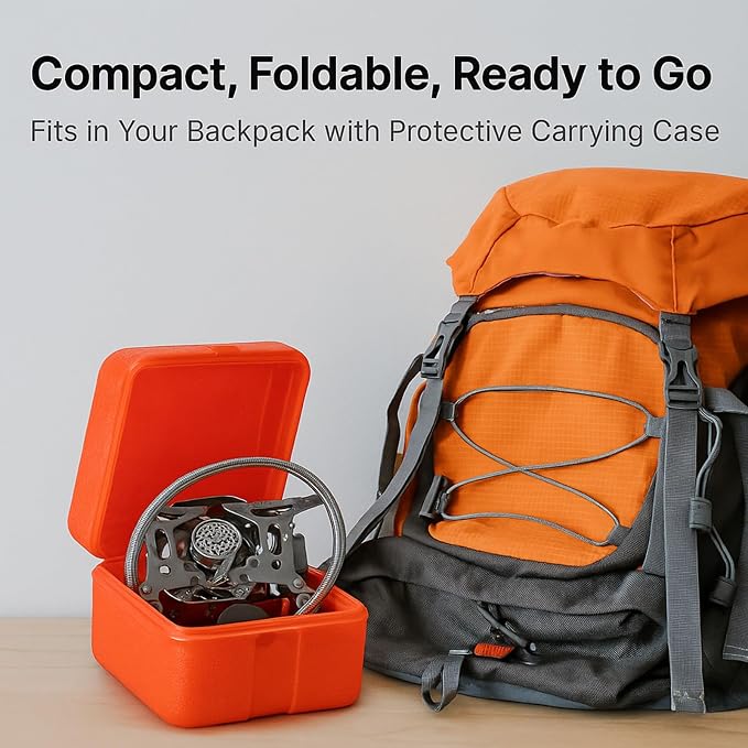 Windproof Camping Stove, Portable Camping Stove - Image 7