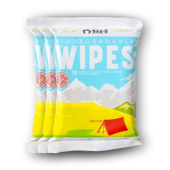 Bar-D Biodegradable Body Wipes by Bar-DMountainGear