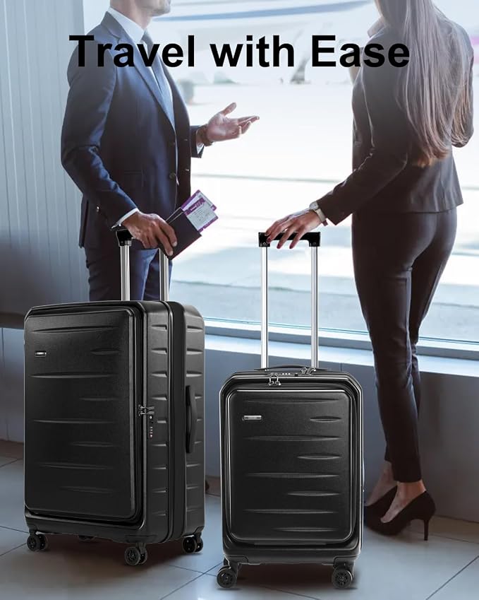 Luggage Sets 2 Pieces, 20 Inch Carry On Luggage and Expandable 28 Inch Checked - Image 9