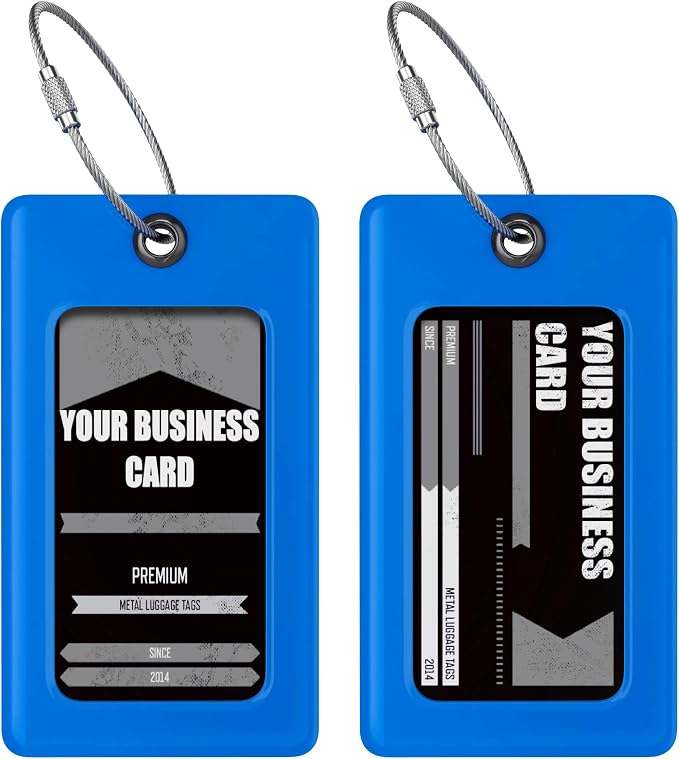 Luggage Tags Business Card Holder by TUFFTAAG by ProudGuy