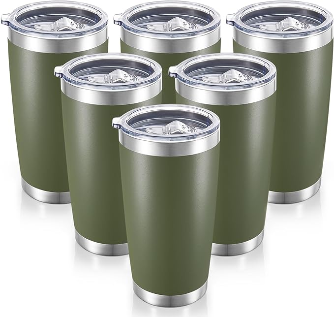 20 oz Tumblers Bulk Stainless Steel Tumbler by CoolYoleb