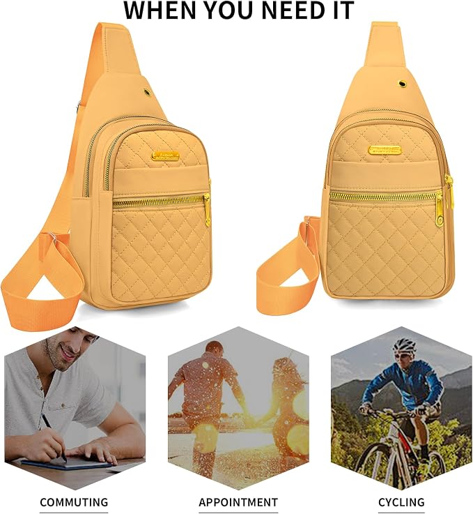 Small Sling Bag For Women Men Casual Crossbody Sling Backpack - Image 7