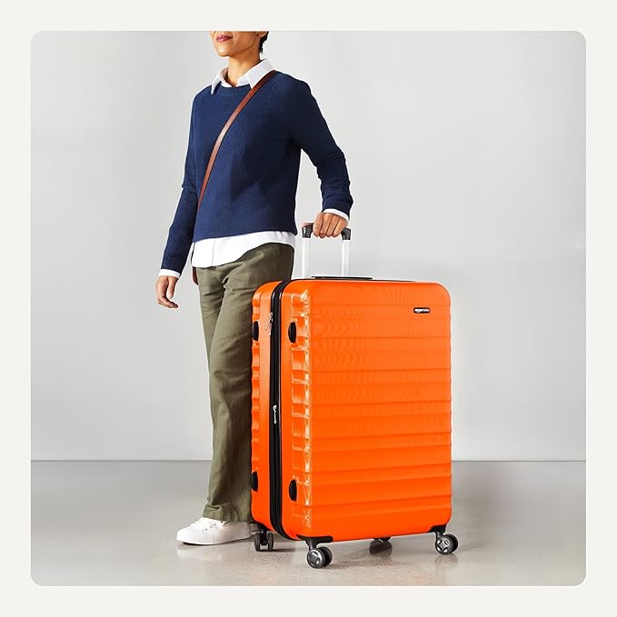 Amazon Basics 30" Hardside Large Checked Luggage, Hardshell Suitcase - Image 3