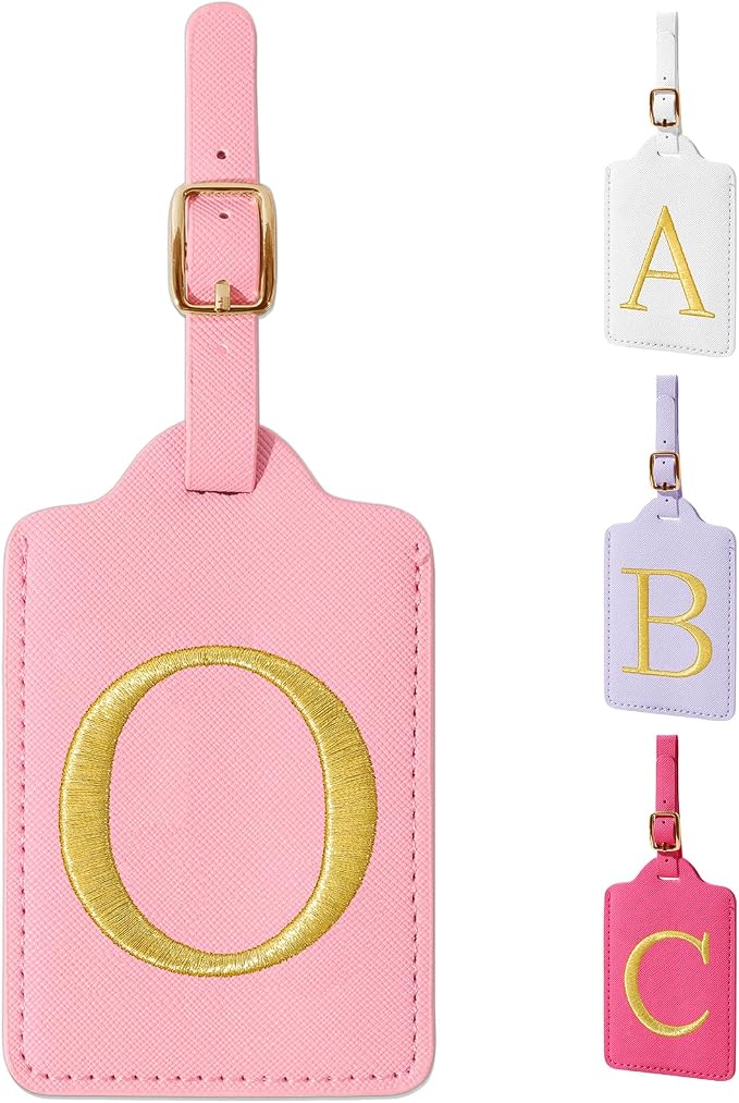 Personalized Initial Luggage Tags by izuzta