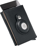 Jenoss Smart AirTag Wallet for Men: Full Grain Leather, Handcrafted, RFID by Jenoss-FinestSmartWallet