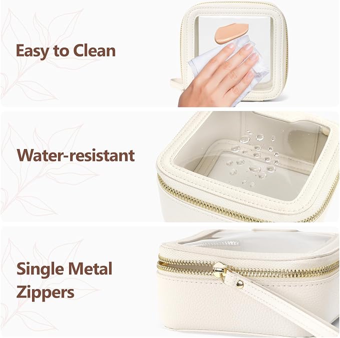PACKISM Small Clear Makeup Bag - Image 7