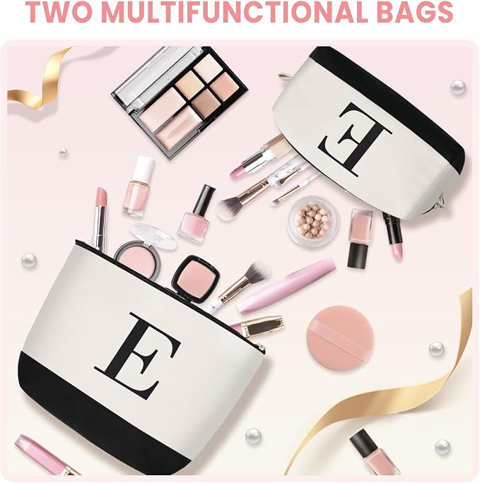BAGAIL Initial Tote Bag, Personalized Birthday Gifts - Image 4