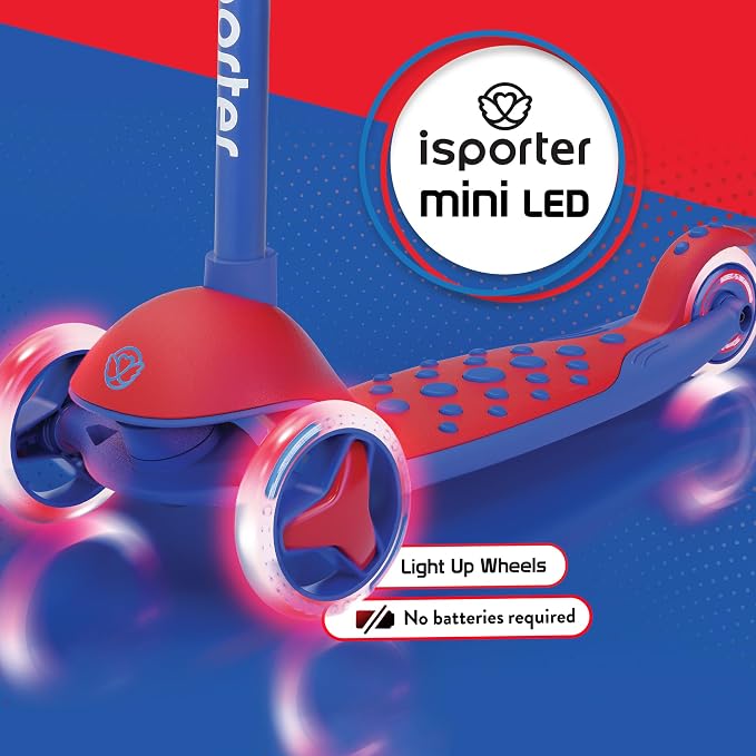 iSporter Luggage Scooter for Kids Ages 2-5 | Ride-On Suitcase Scooters for Boys - Image 2