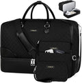 Weekender Bag for Women, Travel Duffel Bag Carry On Overnight Bag by ITIEZY