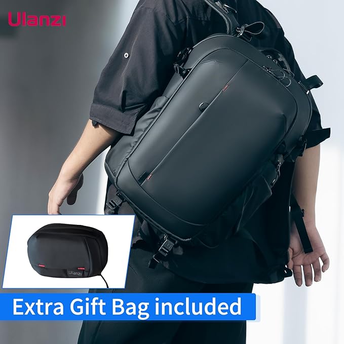 UURig ULANZI BP09 Traker Camera Backpack • 22L • Versatile Camera Travel Bag • - Image 2
