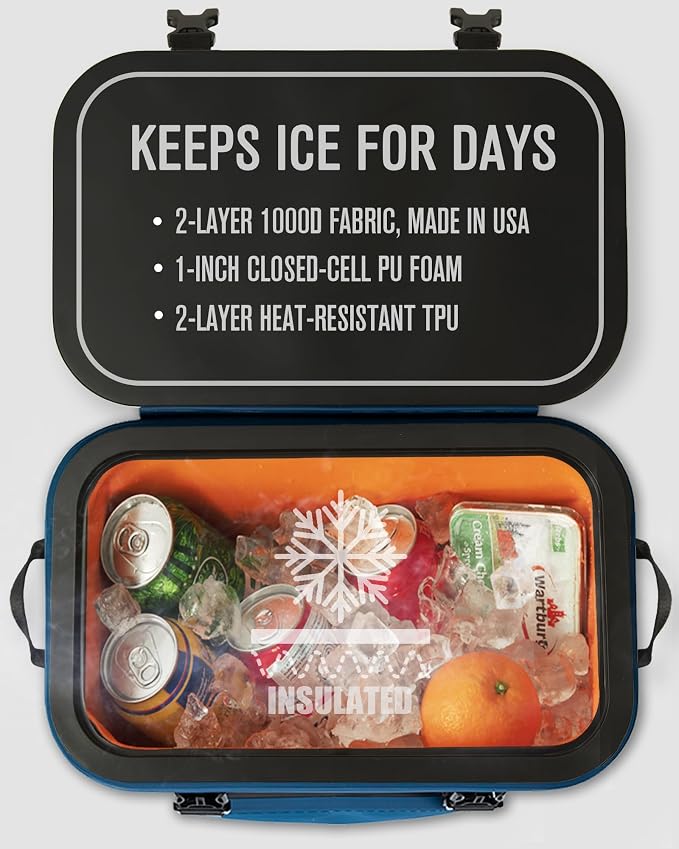 Magnetic Soft Cooler, Zipperless Soft Sided Cooler Bag - Image 4
