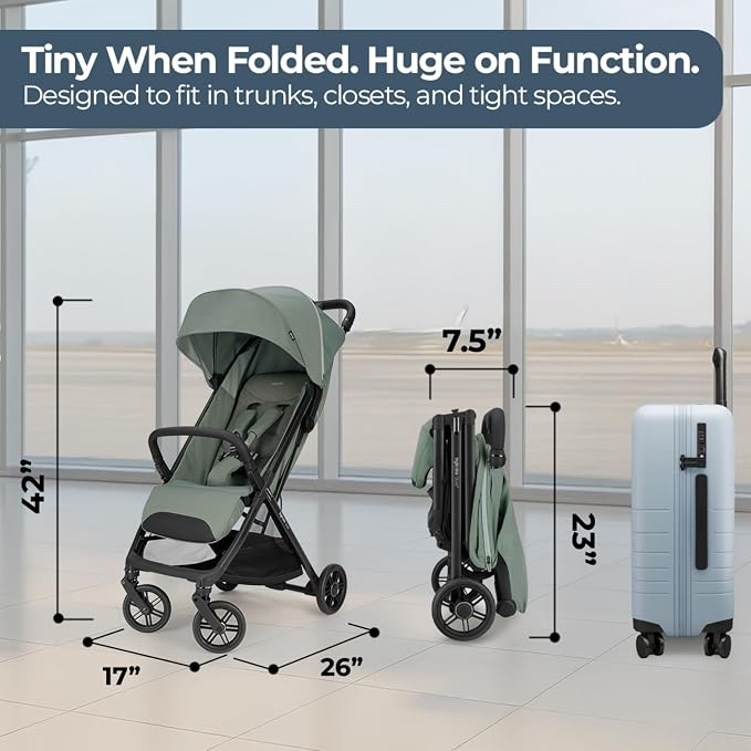 Inglesina Quid³ Stroller, Planet Green - Image 10
