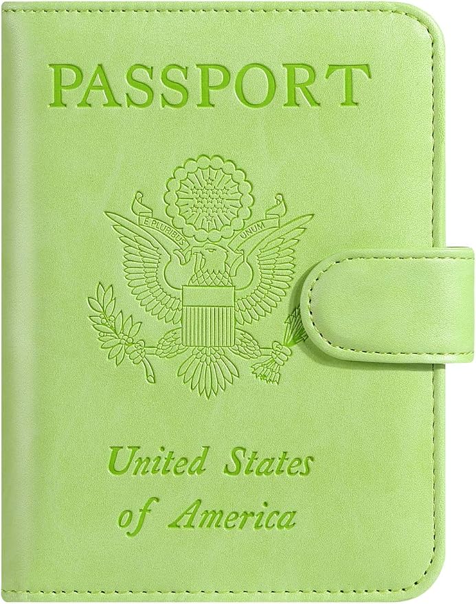 Passport Holder Cover Wallet RFID Blocking Leather Card Case Travel Accessories by PASCACOO