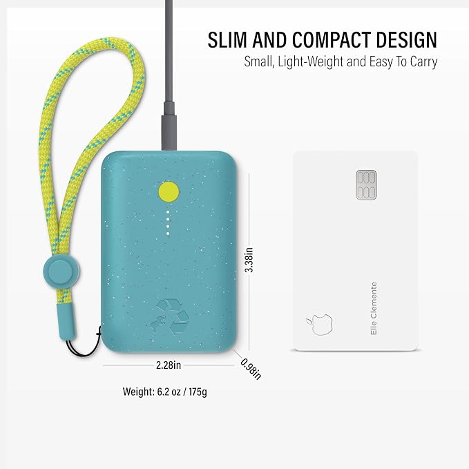 Nimble Champ Portable Charger, 000mAh Power Bank Fast Charging, 20W Dual USB-C - Image 5