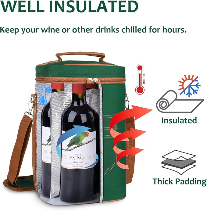 Tirrinia 4 Bottle Wine Gift carrier - Image 2
