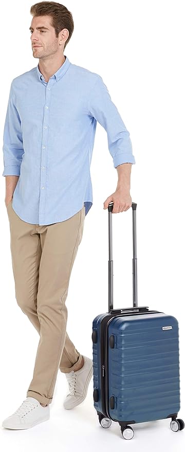 Amazon Basics 21-inch Carry On Luggage, Suitcase - Image 4