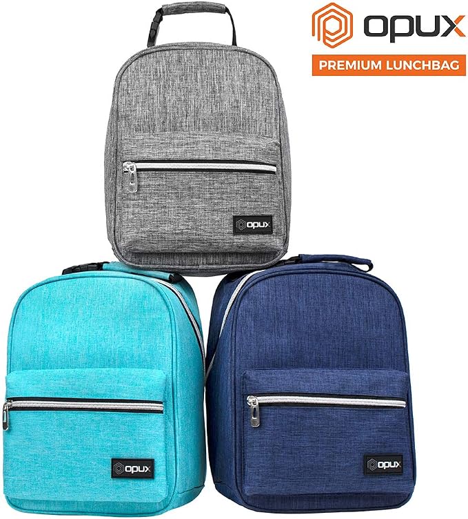 opux Lunch Box for Girls Boys Kids, Insulated Leakproof Lunch Bag, Reusable - Image 9