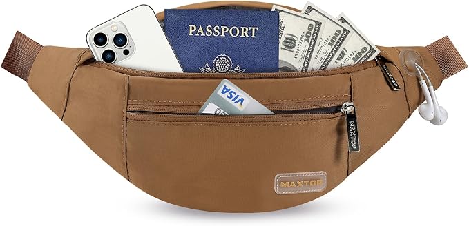 MAXTOP Large Crossbody Fanny Pack by MAXTOP