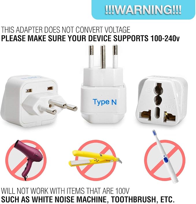 Ceptics Brazil Travel Plug Adapter - Image 5